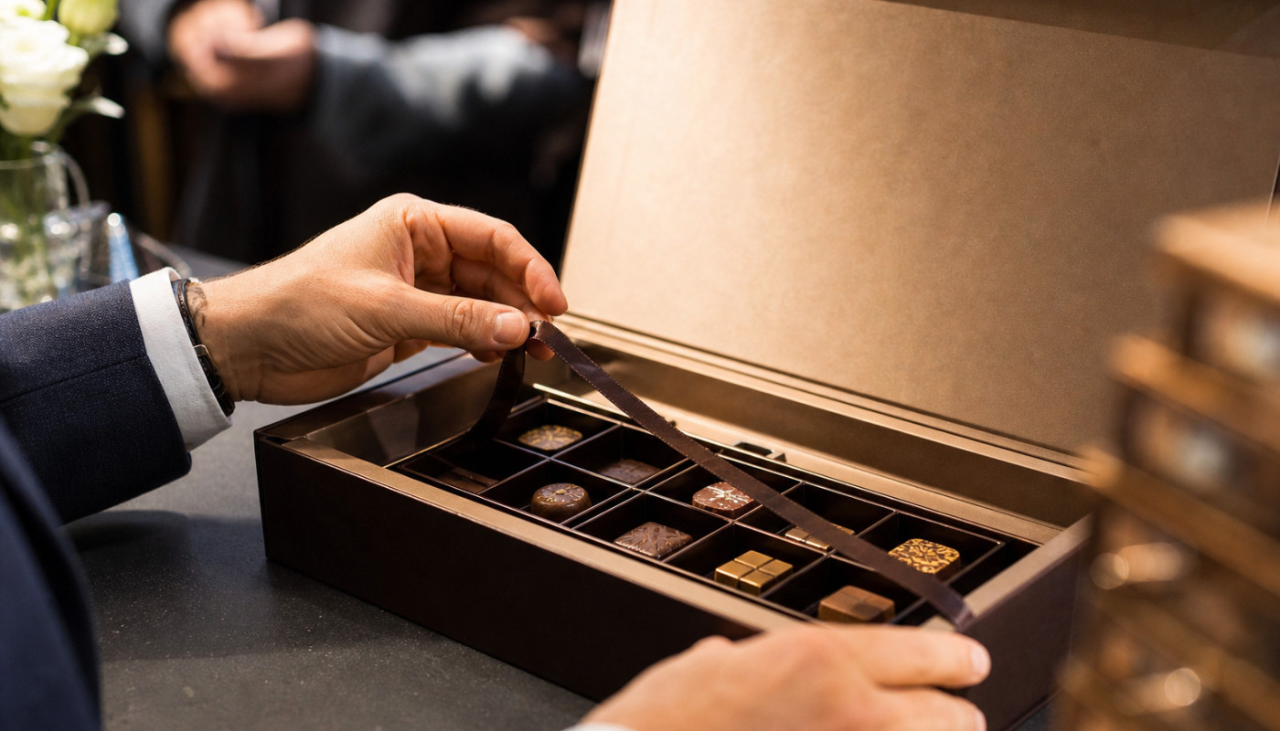 Chocolat événementiel : packaging et coffret au service de l’expérience